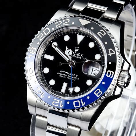 rolex gmt master ii black blue bezel|rolex gmt bezel insert.